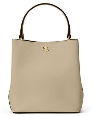 Ralph Lauren Reese Bucket Bag - Natural