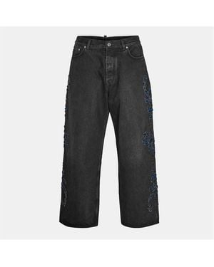 Off-White c/o Virgil Abloh Off Baggy Jeans - Grey