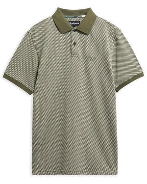 Barbour Short Sleeve Polo Shirt - Green