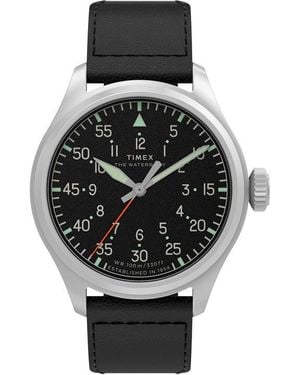 Timex Waterbury Quartz Analogue Watch - Black