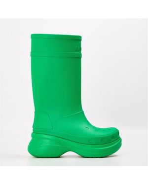 Balenciaga Crocs Boots - Green