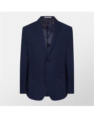 Ted Baker Ted Texture Slim Jkt - Blue