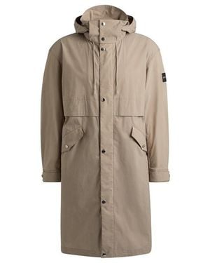 BOSS Cataldo Formal Coat - Natural