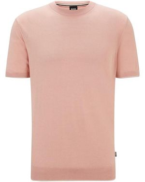 BOSS Tramonte Knitted Top - Pink