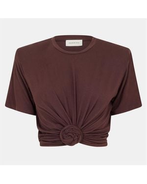 Magda Butrym Magda Tee 02 Ld54 - Brown