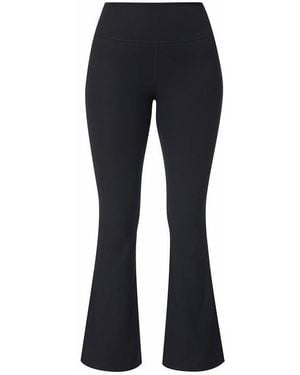 Sweaty Betty Glow Rib Flared Trousers - Blue