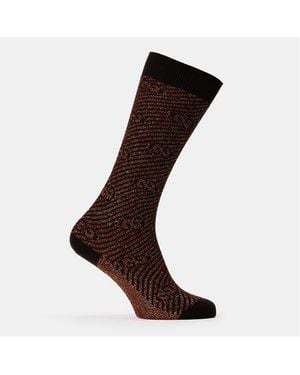 Gucci Knee High Socks - Brown