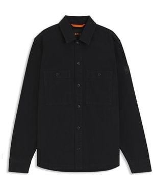 BOSS Locky Overshirt - Black