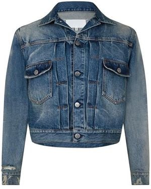 Maison Margiela Mmm Sports Jacket Sn41 - Blue