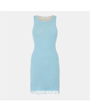 Asta Resort Natalia Tailored Stretch Mini Dress - Blue