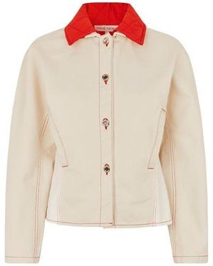 Stine Goya Goya Pepl Jkt Ld62 - Natural