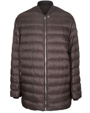 Rick Owens X Moncler Flight Parka - Brown