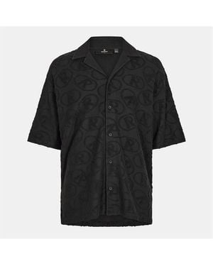 Represent Rep Ao Towel Shirt - Black