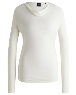 BOSS Eseyana Short Sleeve Polo Shirt - White