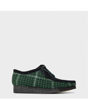 Clarks Wallabee Twd Moc Toe Formal Shoes - Green