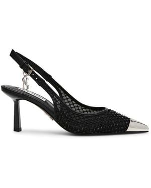 Steve Madden Vixen Mesh Slingback - Black