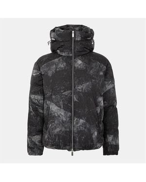 Off-White c/o Virgil Abloh Off Zip Puffer - Black