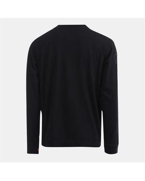 Off-White c/o Virgil Abloh Diagonal Outline Skate Long Sleeve T-Shirt - Black