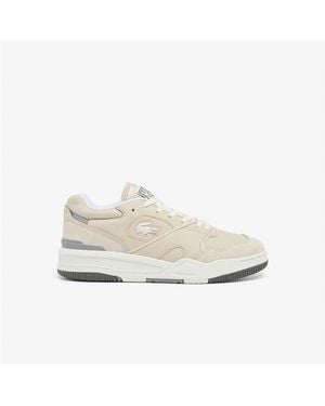 Lacoste Lineshot Leather Trainers - White
