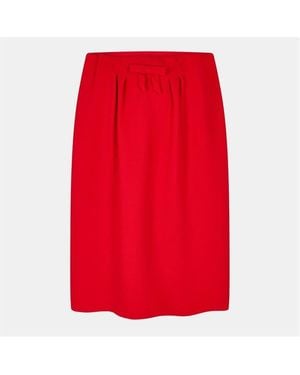 Prada Tailored Fit Midi Skirt