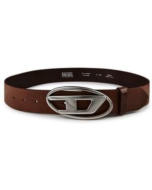 DIESEL Diesel D Buckle Belt - Brown