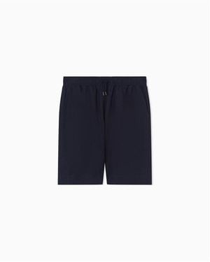Emporio Armani Bermuda Beachwear Woven Tracksuit Shorts - Blue