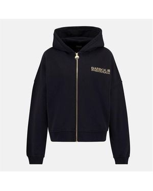 Barbour Lana Zip-Up Hoodie - Blue