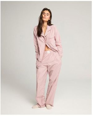 Nudea Classic Pj Set - Pink