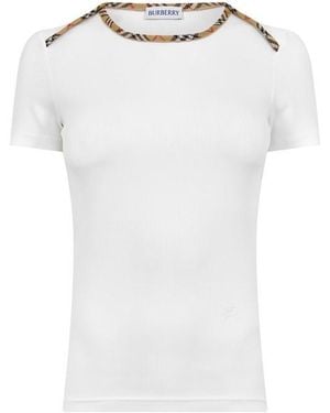 Burberry Slim Fit T-Shirt - Grey