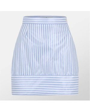 Vivienne Westwood Cosmo Structured Mini Skirt - Blue