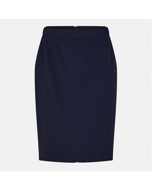 BOSS Vilea Jersey Skirt - Blue