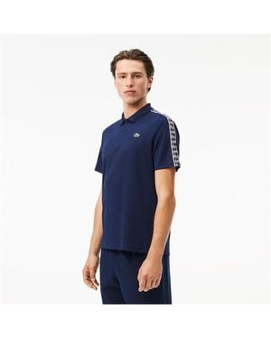 Lacoste Regular Fit Ultra Dry Piqu¿ Tennis Polo Shirt - Blue