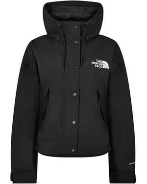 The North Face W Reign On Jacket White Dune/tnf Bl - Black