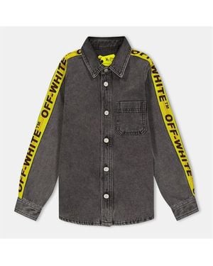 Off-White c/o Virgil Abloh Off Denim Shirt - Black