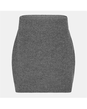 Givenchy Fitted Mini Skirt - Grey