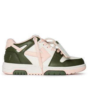 Off-White c/o Virgil Abloh Out Of Office Trainers - Green