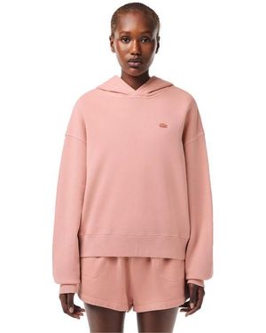Lacoste Pull Over Hoodie - Pink
