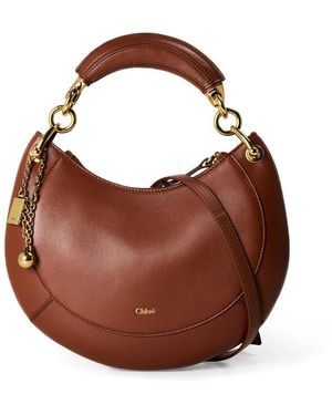 Chloé Banana Top Handle Bag - Brown