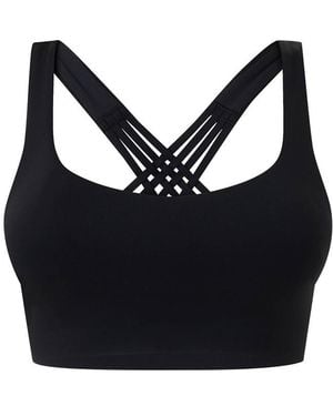 lululemon Strappy Medium Impact Sports Bra - Black