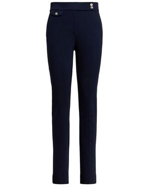 Ralph Lauren Zinleah Straight Leg Trousers - Blue