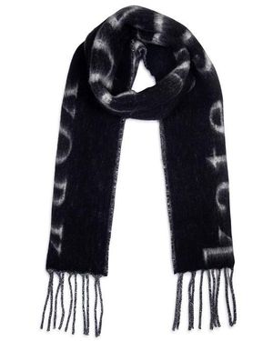 Kate Spade Kate Ny Logo Scarf - Black