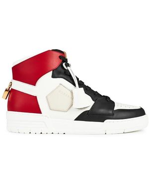 Buscemi High Trainers - Red