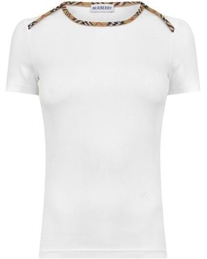Burberry Slim Fit T-Shirt - Grey