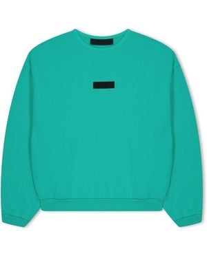 Fear Of God Fge Badge Logo Crew - Green