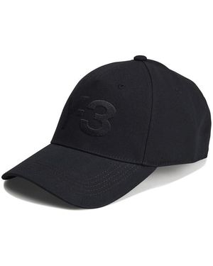 Y-3 Logo Baseball Cap - Blue