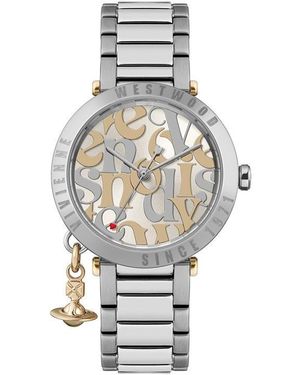 Vivienne Westwood Orb Logomania Watch - Metallic