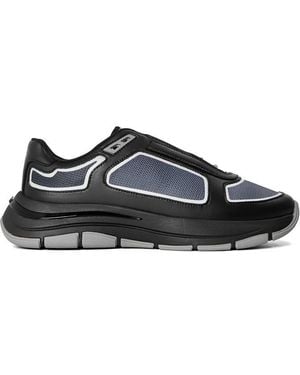 Mallet Alton Leather Low-Top Trainers - Black