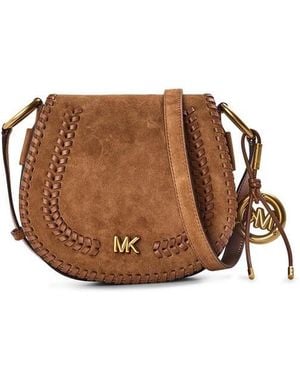 MICHAEL Michael Kors Saddle Bag - Brown