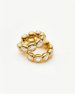 Missoma Tennis Hoops - Metallic