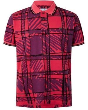 Vivienne Westwood Viv Scribble Polo Sn63 - Red